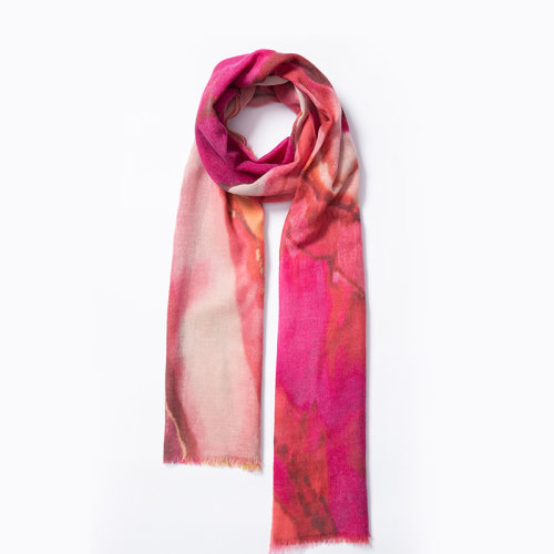 SHOKAY/繡嘉 熱情水墨藝術(shù)披肩