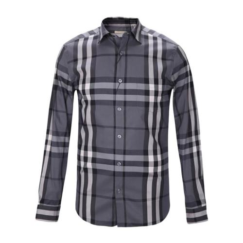  BURBERRY/博柏利 男士 多色格紋襯衫 39835371 PLFSX