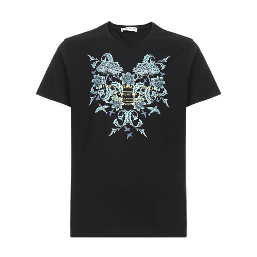 Givenchy/紀(jì)梵希 男士棉質(zhì)圓領(lǐng)短袖T恤 BM70Y23002