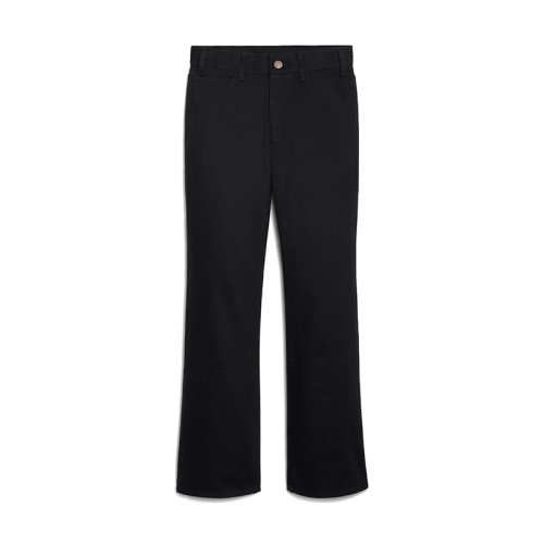 CELINE/賽琳 22年早春新款 DYLAN系列 女士黑色純棉喇叭中腰牛仔褲2N423760D.38NF