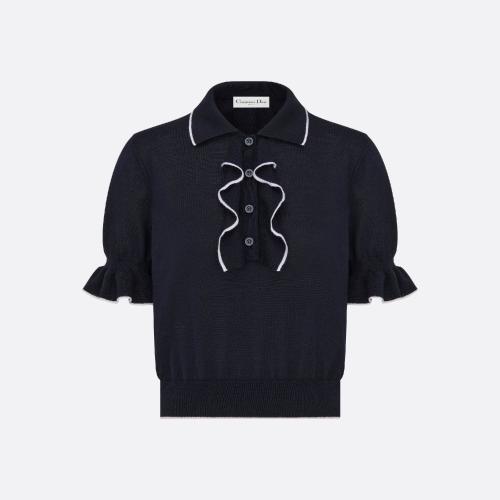  DIOR迪奧 22年秋冬 女士 針織衫 短袖針織衫 314S52AM102_X5880