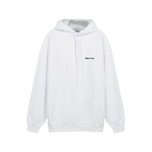 Balenciaga/巴黎世家 2021款 女衛(wèi)衣 女士棉質(zhì)寬松版加絨款連帽長袖衛(wèi)衣運動衫 578135 TJV85