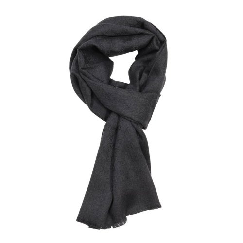 GUCCI/古馳 男女同款 中性灰色羊絨GG提花長款圍巾圍脖 456362-4G201多色可選