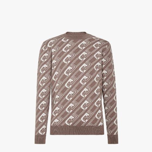 FENDI芬迪 22年秋冬 男士 針織衫 Jumper FZX061AL3IF0UHM