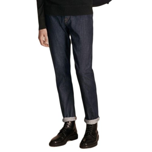  BURBERRY/博柏利 男士黑色棉質(zhì)牛仔褲 3983610 PLFSX