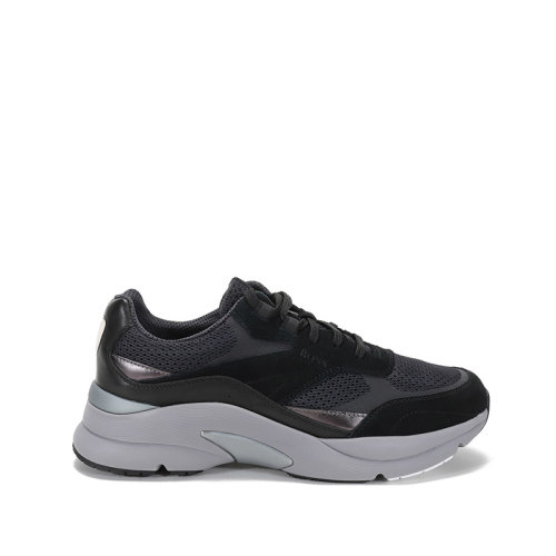 HUGO BOSS/雨果博斯 2021款 男士織物配皮系帶休閑運(yùn)動(dòng)鞋 50446943