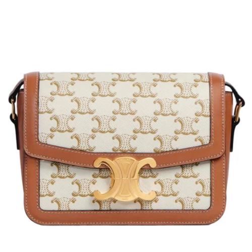 CELINE/賽琳 新款時尚百搭凱旋單肩斜挎包191242BZ401BC【主推】女包