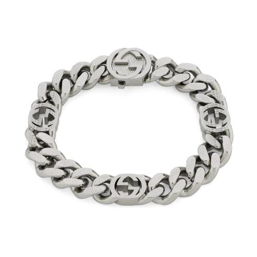  GUCCI古馳 女士 互扣式雙G手鐲 675758 I4601 0926 預(yù)定商品2-6周發(fā)貨