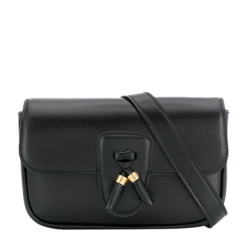 CELINE/賽琳 女士黑色皮質(zhì)單肩包女包190753BO8-38NO