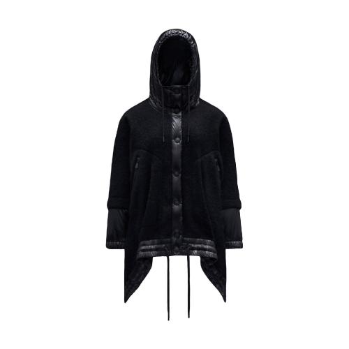  MONCLER蒙可蒙克萊 22年秋冬 女士 斗篷 Mohair， Wool %26 Alpaca Cape H20983G00004M1254999