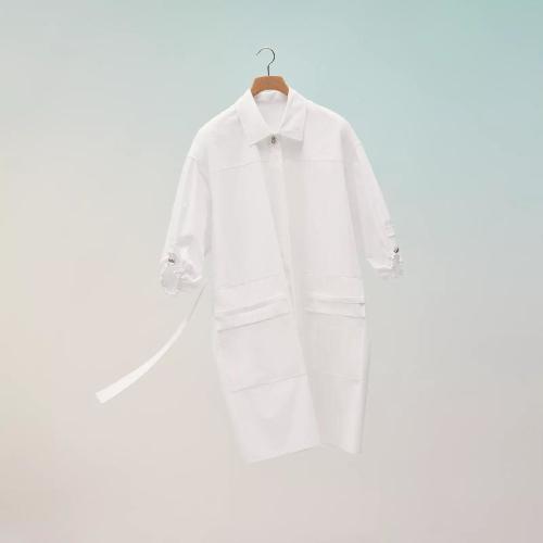  HERMES愛馬仕 22年秋冬 女士 連衣裙 Robe chemise ample H2E0501DJ9036