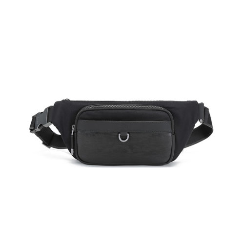 HUGO BOSS/雨果博斯  男士多元安纖維/牛皮斜挎包胸包腰包 50453323