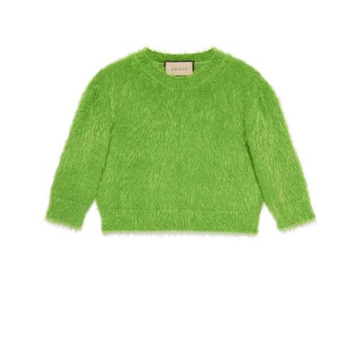  GUCCI古馳 22年秋冬 女士 拉絨羊毛針織毛衣 695655 XKCEN 3601