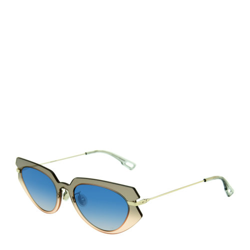 DIOR/迪奧 時(shí)尚 復(fù)古 輕架 無框 多變?nèi)?貓眼形 女士 太陽鏡 漸變色鏡片 多色可選 墨鏡 眼鏡 DIORATTITUDE2 53mm DIOR 迪奧