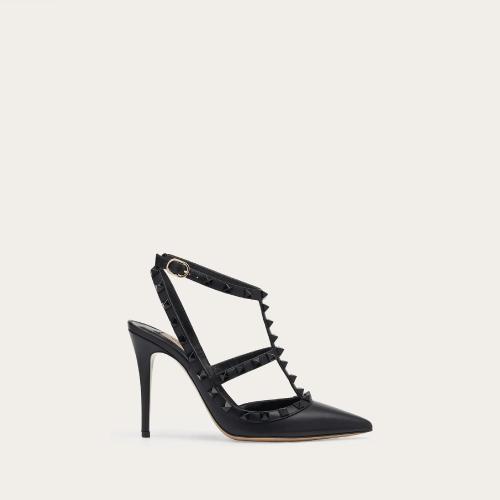  VALENTINO華倫天奴 22年秋冬 女士 高跟鞋 Escarpins Rockstud a brides et clous assortis. T