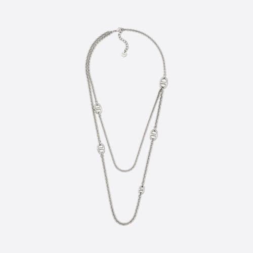  DIOR迪奧 22年秋冬 女士 項(xiàng)鏈 CD Navy 項(xiàng)鏈 N2015WOMMT_D000