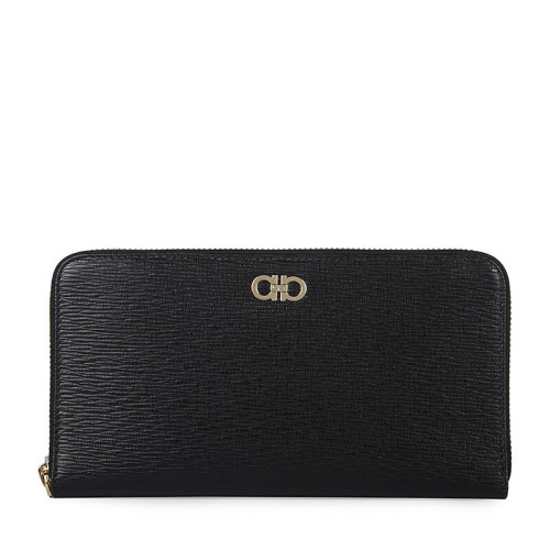 Salvatore Ferragamo/菲拉格慕 男士 男包 黑色皮革卡包錢包 66A070 0686020