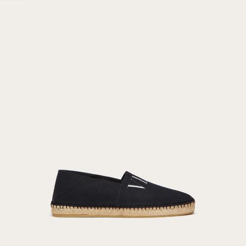  VALENTINO華倫天奴 22年秋冬 男士 休閑運動鞋 Espadrilles VLTN en toile XY2S0B73TSE0NI 預定商品1-3周發(fā)貨
