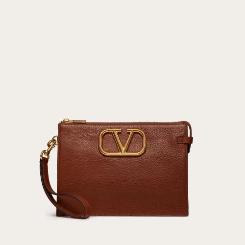  VALENTINO華倫天奴 22年秋冬 男士 手拿包 POCHETTE VLOGO SIGNATURE XY0P0P09GDA0MU