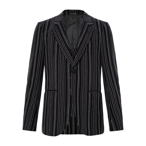 Emporio Armani/安普里奧阿瑪尼 黑條色 男士西服  [Exclusive] A1GW70-A1095-991