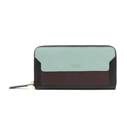 MARNI/瑪尼 錢包 女士皮質(zhì)長(zhǎng)款錢夾 PFMO0000U0 LV5