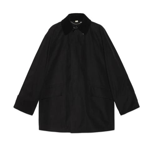  GUCCI古馳 22年秋冬 男士 “You Got Good Taste”印花棉質(zhì)大衣 672270 ZAICI 1043 預(yù)定商品2-6周發(fā)貨