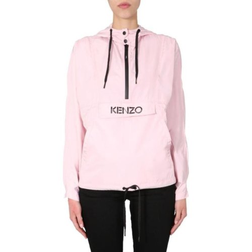  KENZO/高田賢三 女士粉色滌綸衛(wèi)衣 FA52BL103 567 34 PLFSX