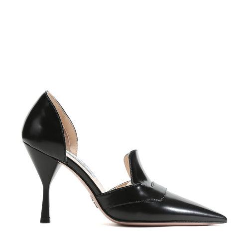 PRADA/普拉達(dá) 女士牛皮高跟皮鞋 1I232L 055 F 095
