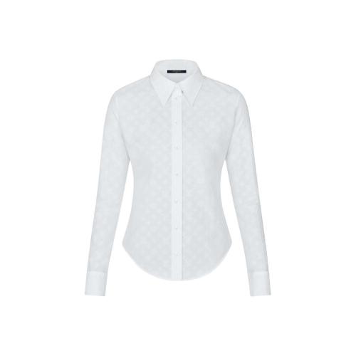  LV路易威登 22年秋冬 女士 上衣 修身長(zhǎng)袖襯衫 1A5JH9 1A5JHA 1A5JHB 1A5JH6 1A5JH7 1A5JH8