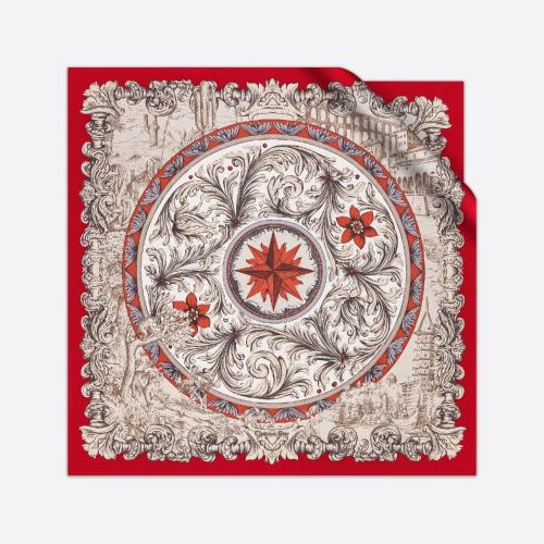  DIOR迪奧 22年秋冬 女士 圍巾 Dior 印花方巾 31ROV090I621_C389