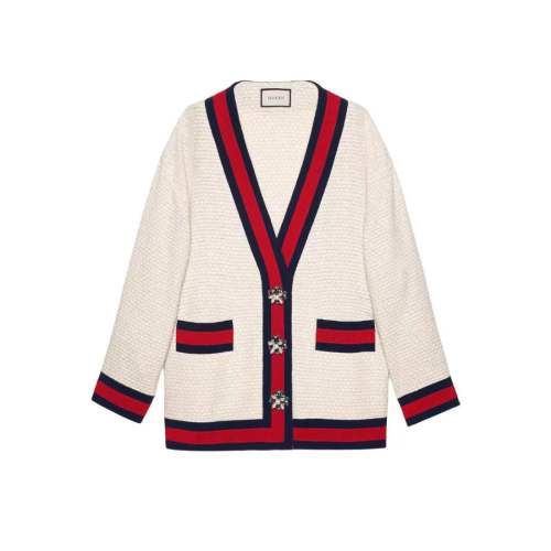 GUCCI/古馳  時(shí)尚女士開(kāi)衫469657ZID869401【主推】