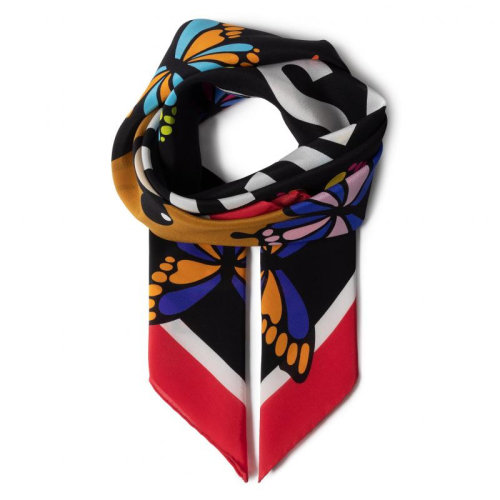 MOSCHINO/莫斯奇諾 女士 混色絲質(zhì)時(shí)尚絲巾 03525M2208005