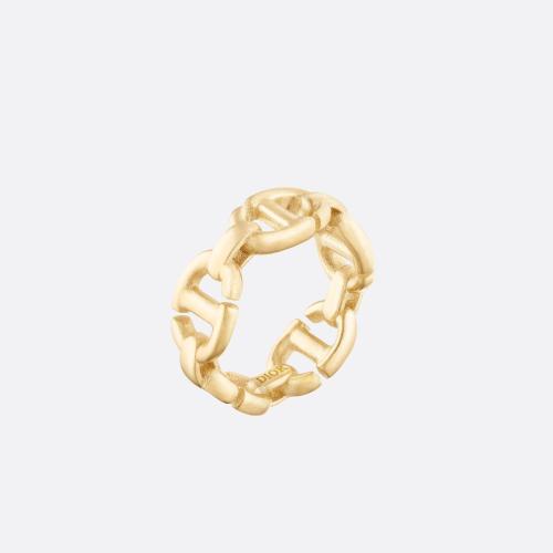  DIOR迪奧 22年秋冬 女士 戒指 CD Navy 戒指 R1070CDNMT_D300 預(yù)定商品1-3周發(fā)貨