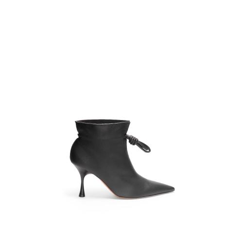  LOEWE羅意威 22年秋冬 女士 短靴 Flamenco boot in calfskin L815286X11-1100