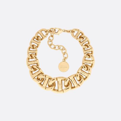  DIOR迪奧 22年秋冬 女士 手鐲 Bracelet CD Navy B1634CDNMT_D300