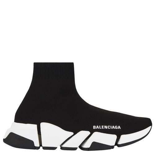 Balenciaga/巴黎世家  SPEED 2.0系列 男士黑色網(wǎng)眼運動鞋617239W2DB21015
