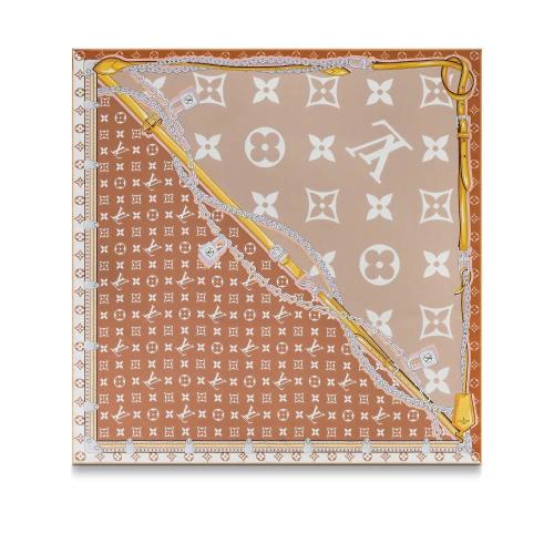  LV路易威登 22年秋冬 女士 圍巾 PERFECT MATCH 70 方巾 M78380