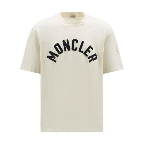  MONCLER蒙可蒙克萊 22年秋冬 男士 短袖T恤 MDC印紋T恤 H20918C000388390T02B