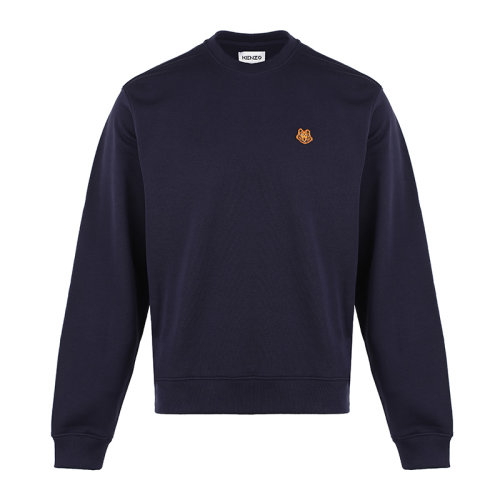 KENZO/高田賢三虎頭微標(biāo)棉質(zhì)寬松男衛(wèi)衣男士套頭衛(wèi)衣FB65SW006