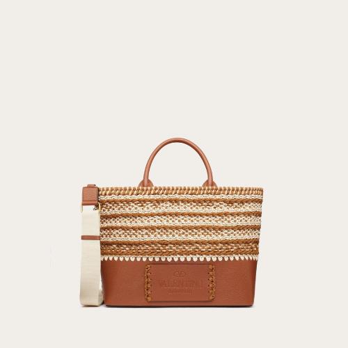  VALENTINO華倫天奴 22年秋冬 男士 手提包 Petit cabas Valentino Garavani Crochet Bags en t