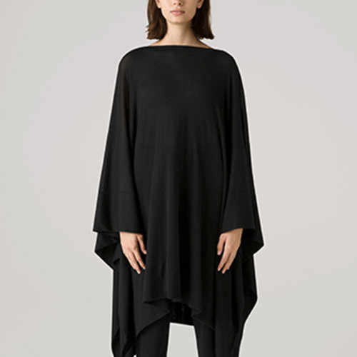 St.John/盛薔羊絨環(huán)繞式女士針織衫/毛衣披肩罩衫K401012