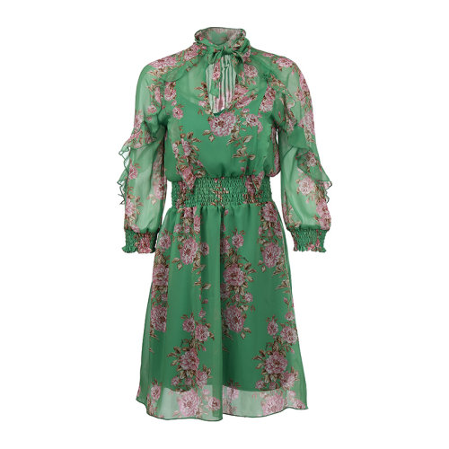 Pinko/品高22春夏印花圖案女士連衣裙1G1794Y7YD