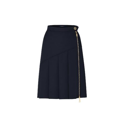  LV路易威登 22年秋冬 女士 半身裙 不對稱褶裥半身裙 1A91VR 1A91V*w*S 1A91VV 1A91VW 1A91VQ 預(yù)定商品2-8周發(fā)貨