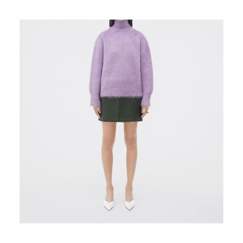  BV葆蝶家 22年秋冬 女士 長袖襯衫 pull en mohair double 716872V2D205117