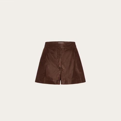  VALENTINO華倫天奴 22年秋冬 女士 短褲 SHORT EN TAFFETAS LA_Vé XB0RF1Z5745Y79