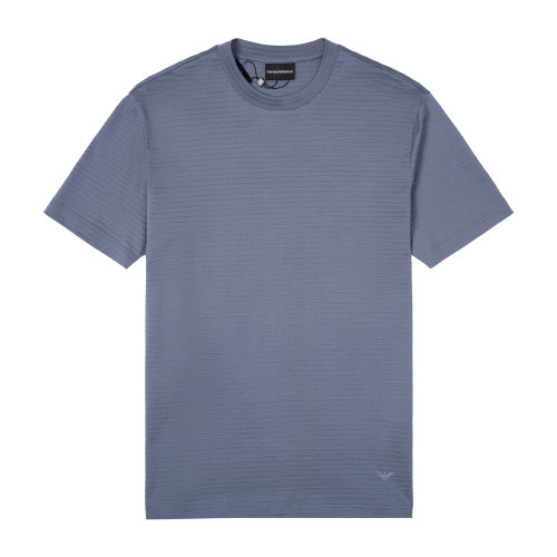 Emporio Armani/安普里奧阿瑪尼 灰色提花 男士短袖T恤 3K1TL3-1JGYZ-0660