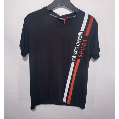 Roberto Cavalli/羅伯圖 卡維里 男士短袖T恤