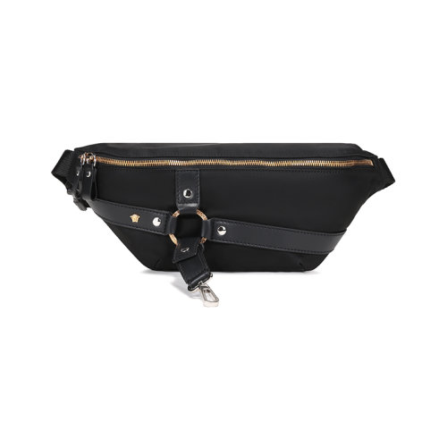 VERSACE/范思哲  男士織物BONDAGE胸包斜挎包腰包 DFB8429 DNY24