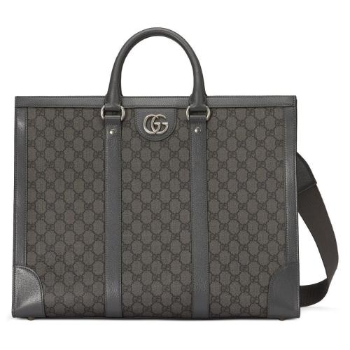  GUCCI古馳 22年秋冬 男士 Ophidia系列大號托特包 724665 UULHK 8576