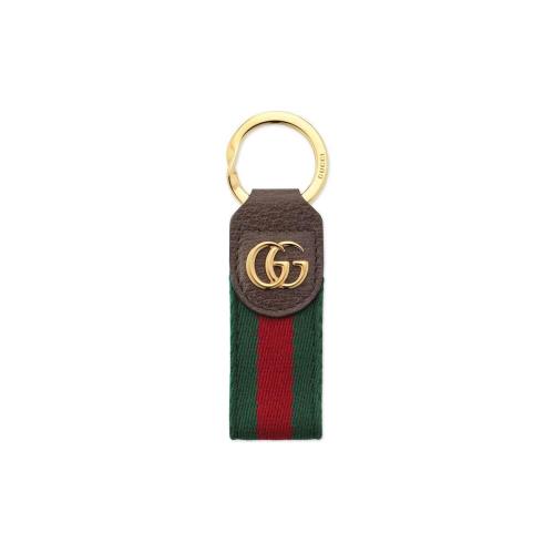  GUCCI古馳 22年秋冬 女士 Ophidia 系列鑰匙鏈 523161 HE2NG 8742 預(yù)定商品2-6周發(fā)貨